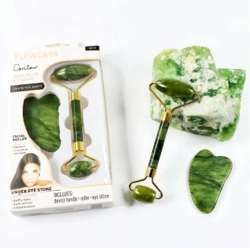 Face Stone Jade Roller